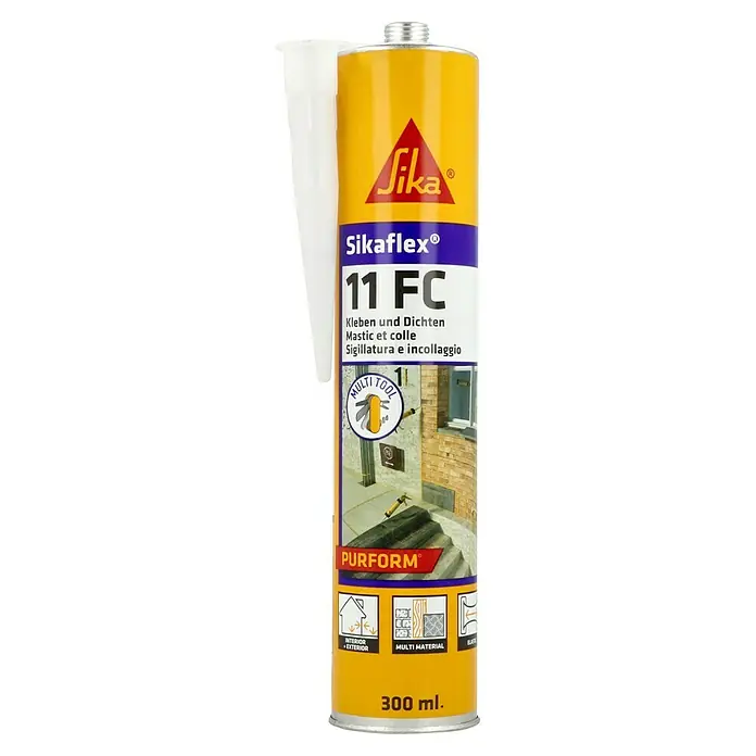 Sika Kleb- & Dichtstoff Sikaflex 11 FC - Betongrau, 300 ml - Sikaflex 11 FC: Ein vielseitiger Kleb- und Dichtstoff für den Innen- und Außenbereich, der eine dauerhafte und elastische Verbindung gewährleistet.