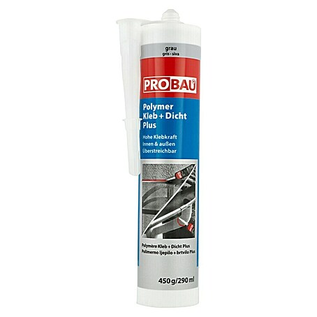 Probau Kleb- & Dichtmasse (Grau, 290 ml)