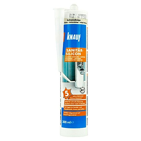 Knauf Sanitär-Silikon (Bahama Beige, 300 ml)