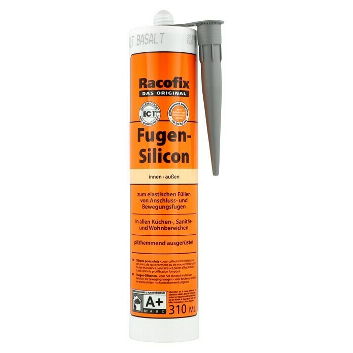 Racofix Fugen-Silikon (Basalt, 310 ml)