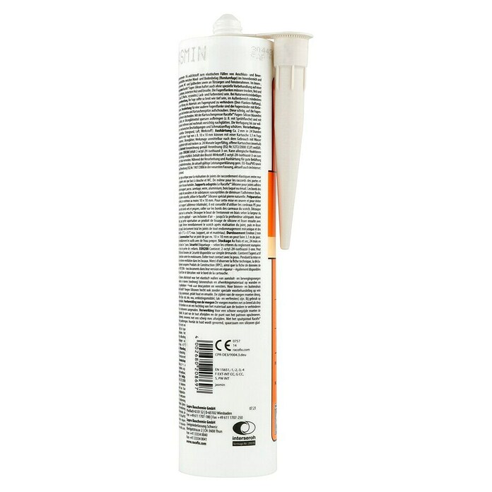 Racofix Fugen-Silikon (Jasmin, 310 ml)