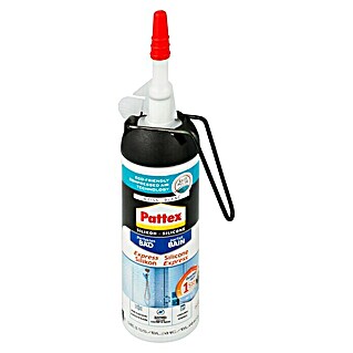 Pattex Sanitär-Silikon Dusche&Bad (Transparent, 300 ml
