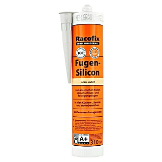 Racofix Fugen-Silikon (Hellgrau, 310 ml)