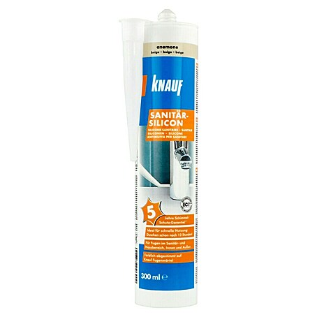 Knauf Sanitär-Silikon (Anemone, 300 ml)
