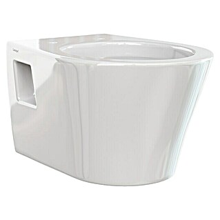 Camargue Rio Wand-WC (Spülrandlos, Ohne Spezialglasur, Spülform: Tief, WC Abgang: Waagerecht, Weiß)