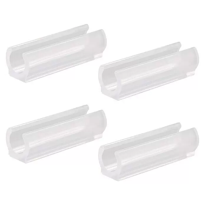 Wagner System Klemmschalengleiter - Durchmesser: 12 mm, Kunststoff, 4 Stk. - Diagonale Ansicht
