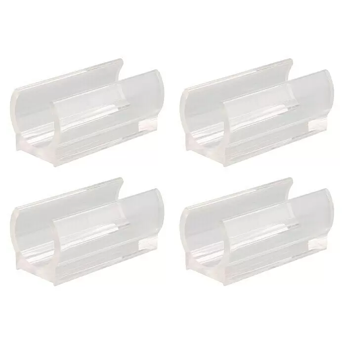 Wagner System Klemmschalengleiter - Durchmesser: 22 mm, Kunststoff, 4 Stk. - Diagonale Ansicht