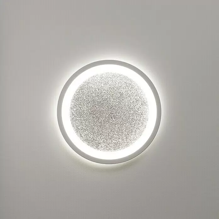 Brilliant LED-Deckenleuchte rund Tanida22 W, Ø x H: 29,5 x 2,5 cm, Weiß, Neutralweiß