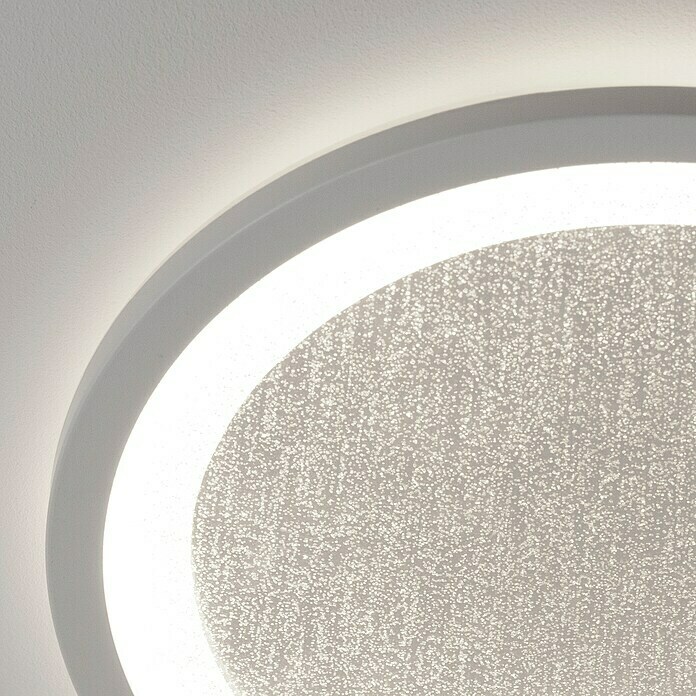 Brilliant LED-Deckenleuchte rund Tanida (22 W, Ø x H: 29,5 x 2,5 cm, Weiß, RGBW) | BAUHAUS