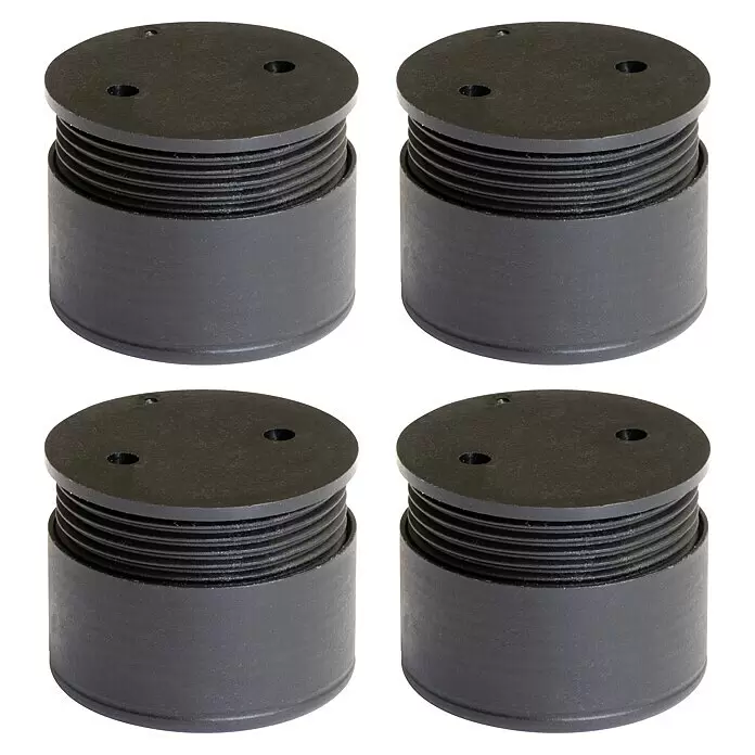Wagner System Filzgleiter Basis Lounge - Durchmesser: 30 mm, 4 Stk., Rund - Vorderansicht