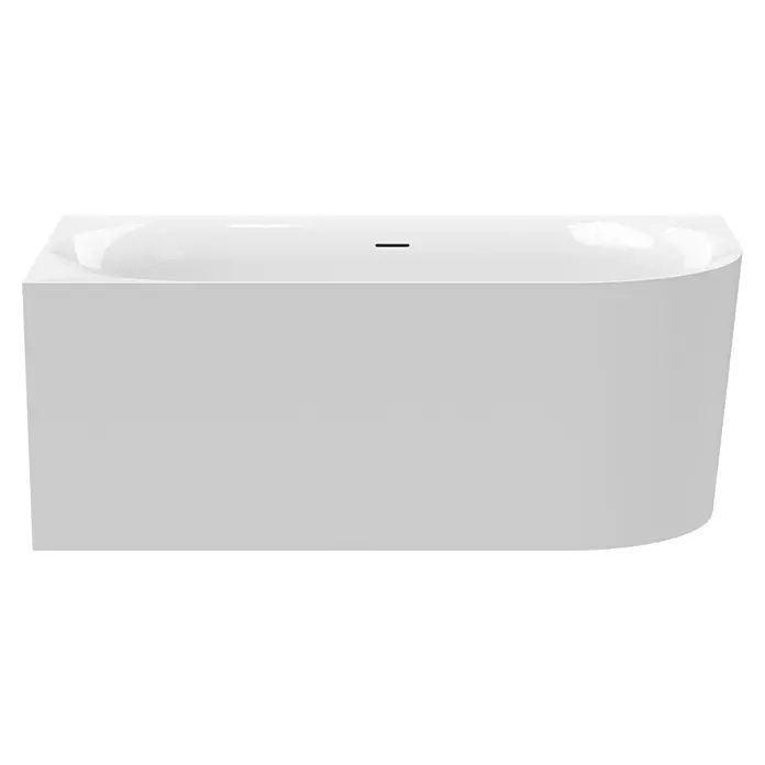 Ottofond Raumsparbadewanne Mince Corner XS - 155 x 80 cm, Sanitäracryl, Weiß, Rechts - Elegante, moderne Badewanne in Weiß, perfekt für ein stilvolles Badezimmer. Das schlichte Design bietet Komfort und fügt sich nahtlos ein.
