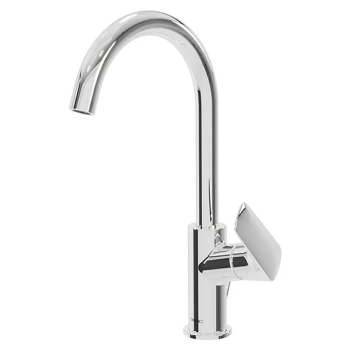 Hansgrohe Logis Waschtischarmatur 210 - Chrom, Glänzend - Elegante Chromarmatur mit geschwungenem Auslauf und modernem Design, perfekt für jedes Badezimmer oder Küche.