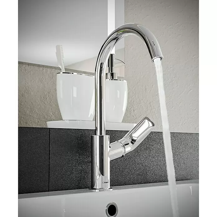 Hansgrohe Logis Waschtischarmatur 210 - Chrom, Glänzend - Stimmungsaufnahme