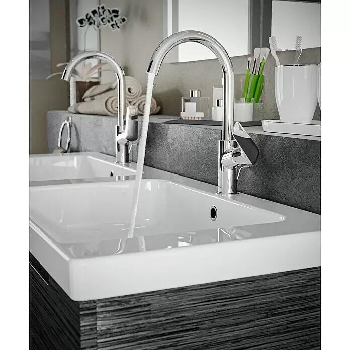 Hansgrohe Logis Waschtischarmatur 210 - Chrom, Glänzend - Stimmungsaufnahme