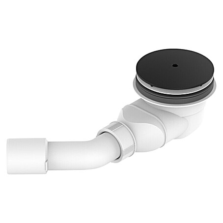 Ottofond Duschwannenablauf Tasso 90 (Durchmesser Ablauf: 90 mm, Schwarz)