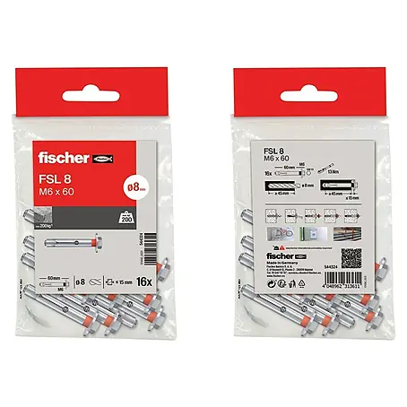Fischer  Anclaje metálico FSL
