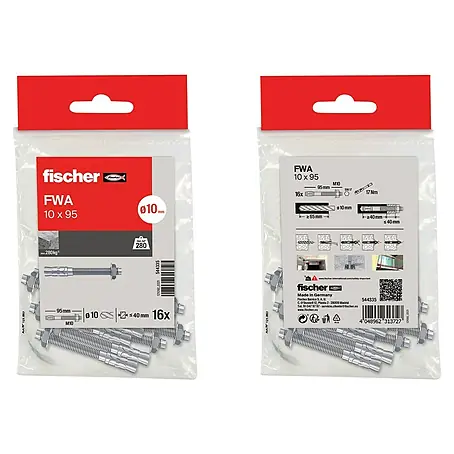 Fischer  Perno de anclaje para cargas pesadas FWA