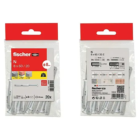 Fischer  Taco con tornillo Hammerfix N
