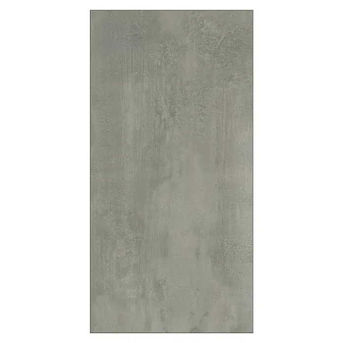 LOGOCLIC Designbodenmuster Element Flex Vibe Tile - 297 x 322 x 7 mm, Fliesenoptik - Graue Betonplattenstruktur mit subtilen Texturen und Schattierungen, ideal für moderne und industrielle Designprojekte.