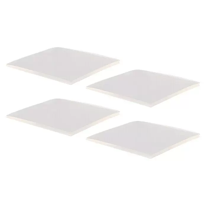 Wagner System Filzgleiter - B x L: 60 x 60 mm, Kleben, 4 Stk. - Diagonale Ansicht