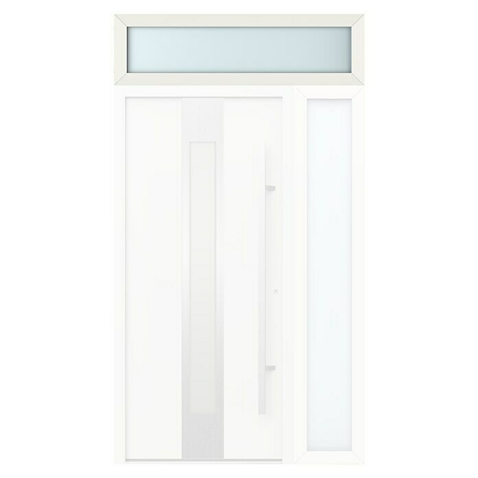 Gerda Oberlicht Thermo Prime (140 x 40 cm, Weiß, Sandgestrahlt)