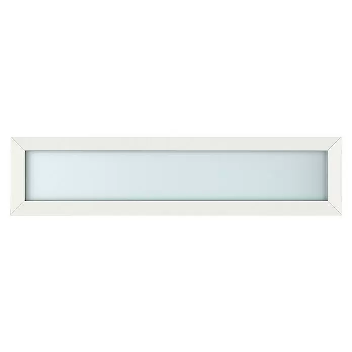 Gerda Oberlicht Thermo Prime - 170 x 40 cm, Weiß, Sandgestrahlt - Vorderansicht