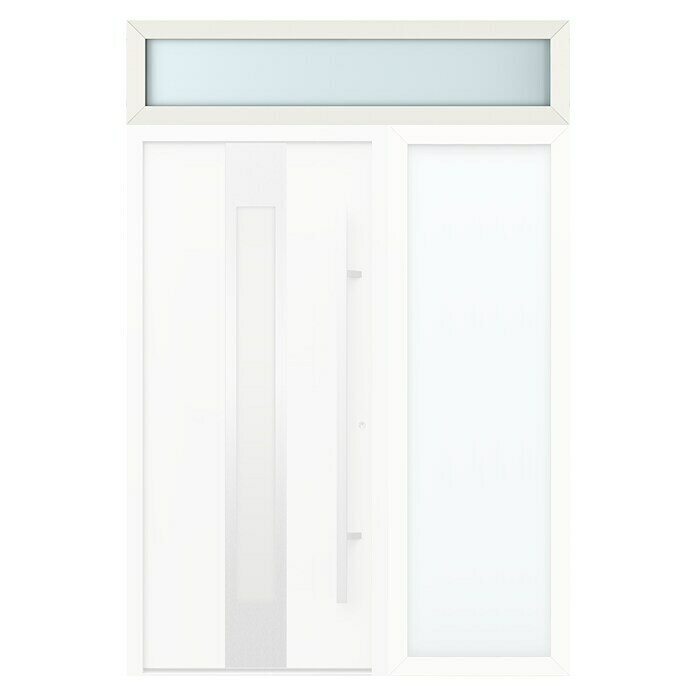 Gerda Oberlicht Thermo Prime (170 x 40 cm, Weiß, Sandgestrahlt)
