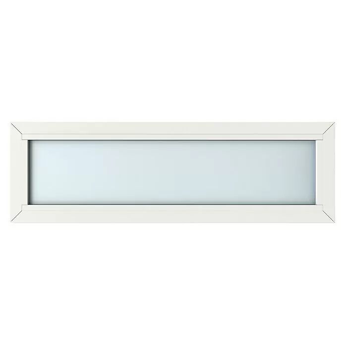 Gerda Oberlicht Thermo Prime130 x 40 cm, Weiß, Sandgestrahlt
