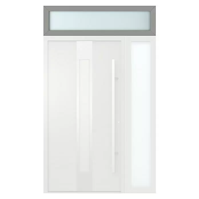 Gerda Oberlicht Thermo Prime - 150 x 40 cm, Grau, Sandgestrahlt - Vorderansicht