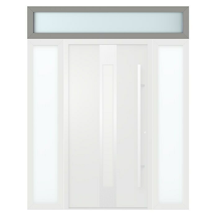 Gerda Oberlicht Thermo Prime (200 x 40 cm, Grau, Sandgestrahlt)