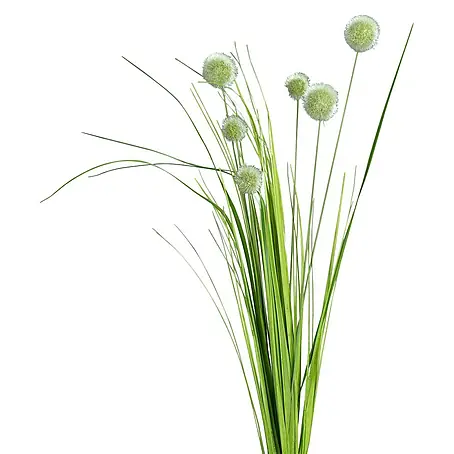 Kunstblume Kugelgras-Busch