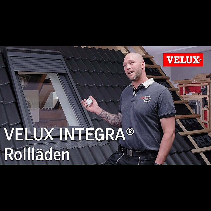 Velux Dachfenster-Rollladen SSL FK08 0000S (Passend für Fenstertyp: GGU, GGL, GPU, GPL, GHU, GHL, Passend für Fenstergröße: FK08, F08) | BAUHAUS