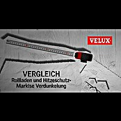 Velux Dachfenster-Markise Solar SSS (Passend für Fenstertyp: GGU, GGL, GPU, GPL, GHU, GHL, Passend für Fenstergröße: CK04, C04) | BAUHAUS