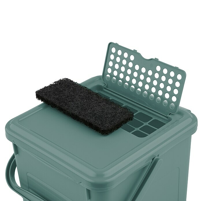 Bio-Mülleimer Beton & Edelstahl  Kompostbehälter für Küche kaufen