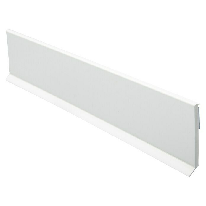 Weiß selbstklebend PVC-Leisten mit Dichtung 50 x 1,5 mm / 50 m-  ForWindows.de