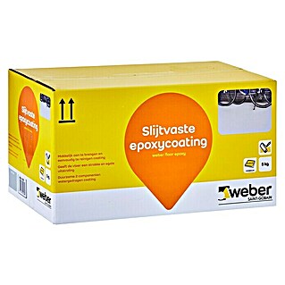 Weber Epoxyhars Betonvloer Coating (5 kg, Grijs)