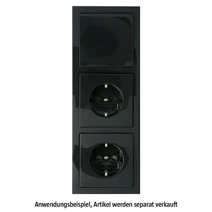 Busch-Jaeger Future Linear Universalwippe 1786-81 - Anthrazit, Kunststoff - Schwarze Busch-Jaeger Steckdosen- und Schalterkombination. Elegantes Design für moderne Innenräume, hochwertige Verarbeitung und zuverlässige Funktion.