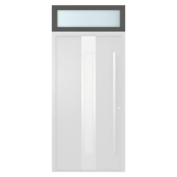 Gerda Oberlicht Thermo Prime - 110 x 40 cm, Anthrazitgrau, Sandgestrahlt - Vorderansicht