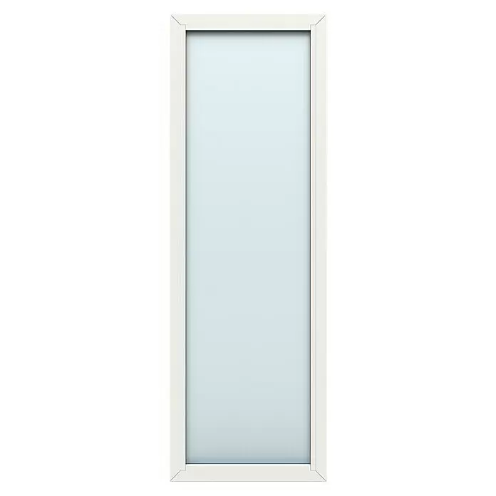 Gerda Seitenteil Thermo Prime - 70 x 210 cm, Weiß, Sandgestrahlt - Vorderansicht