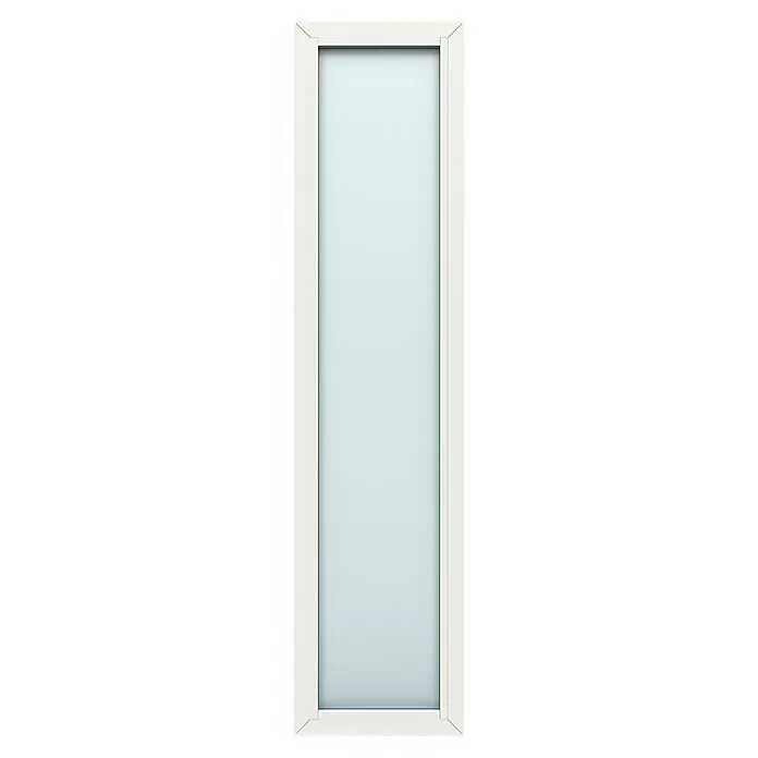 Gerda Seitenteil Thermo Prime - 50 x 210 cm, Weiß, Sandgestrahlt - Vorderansicht