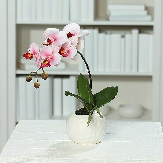 Kunstblume Orchidee (Pink, 33 cm) | BAUHAUS