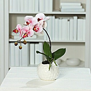 Kunstblume Orchidee (Pink, 33 cm)