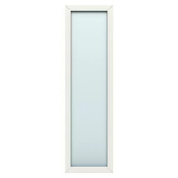 Gerda Seitenteil Thermo Prime - 60 x 210 cm, Weiß, Sandgestrahlt - Vorderansicht