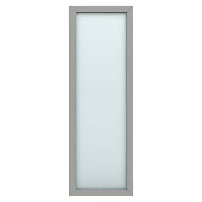 Gerda Seitenteil Thermo Prime - 70 x 210 cm, Grau, Sandgestrahlt - Vorderansicht