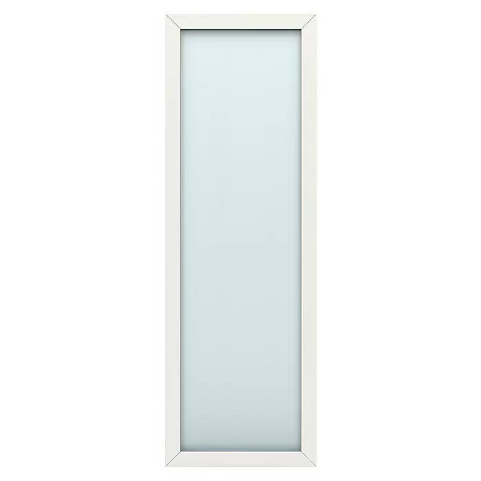 Gerda Seitenteil Thermo Prime - 70 x 210 cm, Weiß, Sandgestrahlt - Vorderansicht