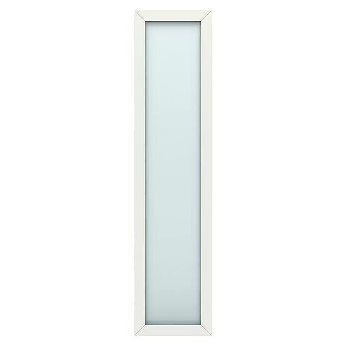 Gerda Seitenteil Thermo Prime - 50 x 210 cm, Weiß, Sandgestrahlt - Vorderansicht