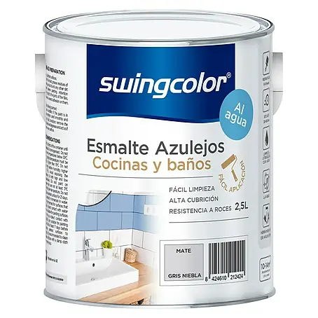 swingcolor  Esmalte para azulejos Cocinas y baños