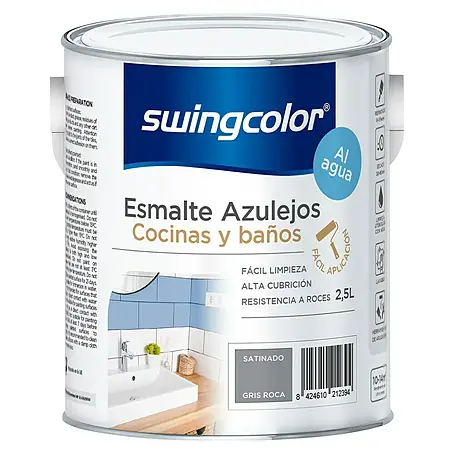 swingcolor  Esmalte para azulejos Cocinas y baños