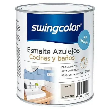 swingcolor  Esmalte para azulejos Cocinas y baños