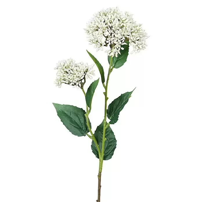 Kunstblume Bowardie - Creme, 66 cm - Detailaufnahme